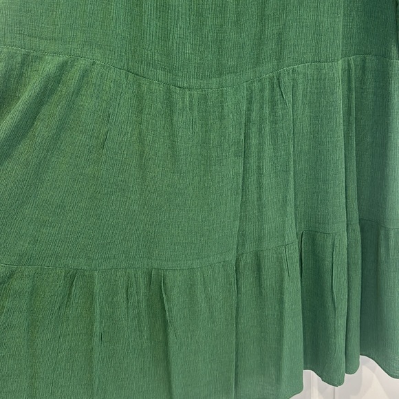 Gerard Darel Tiered Green Dress - Picture 4 of 8
